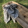 Mijölnir Toalla de Playa Fouta Black, White, Beige